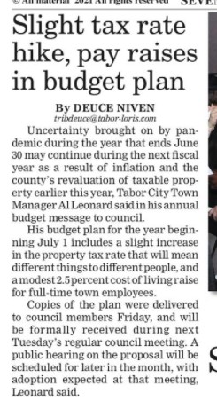 taxgoingupTaborCityNC